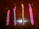Portachiavi con nodi marinari - Snake /  Zipper / Switchback