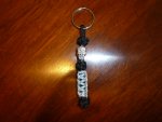 Portachiavi con nodi marinari -  Serie bikers con teschio